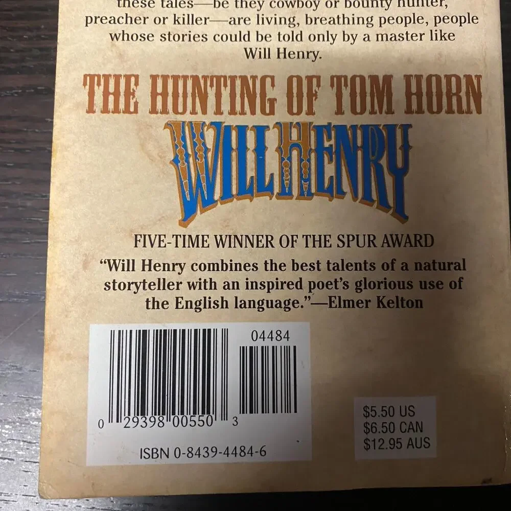 Hunting of Tom Horn by William Henry Sr. (1999, Trade Paperback)